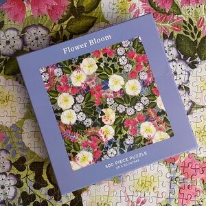 Galison Flower Bloom 500 Piece Puzzle - Multicolor